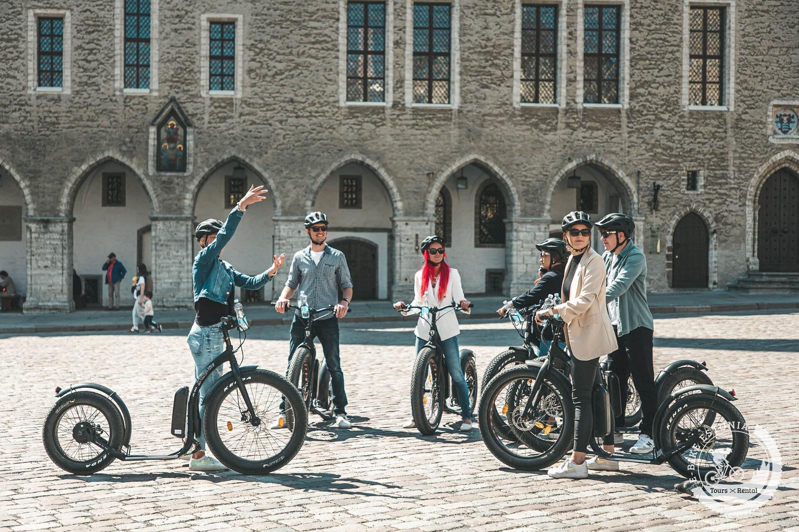 Rattamatk Tallinn (vanalinn, Telliskivi, Noblessner) e-Fat tõukeratastega